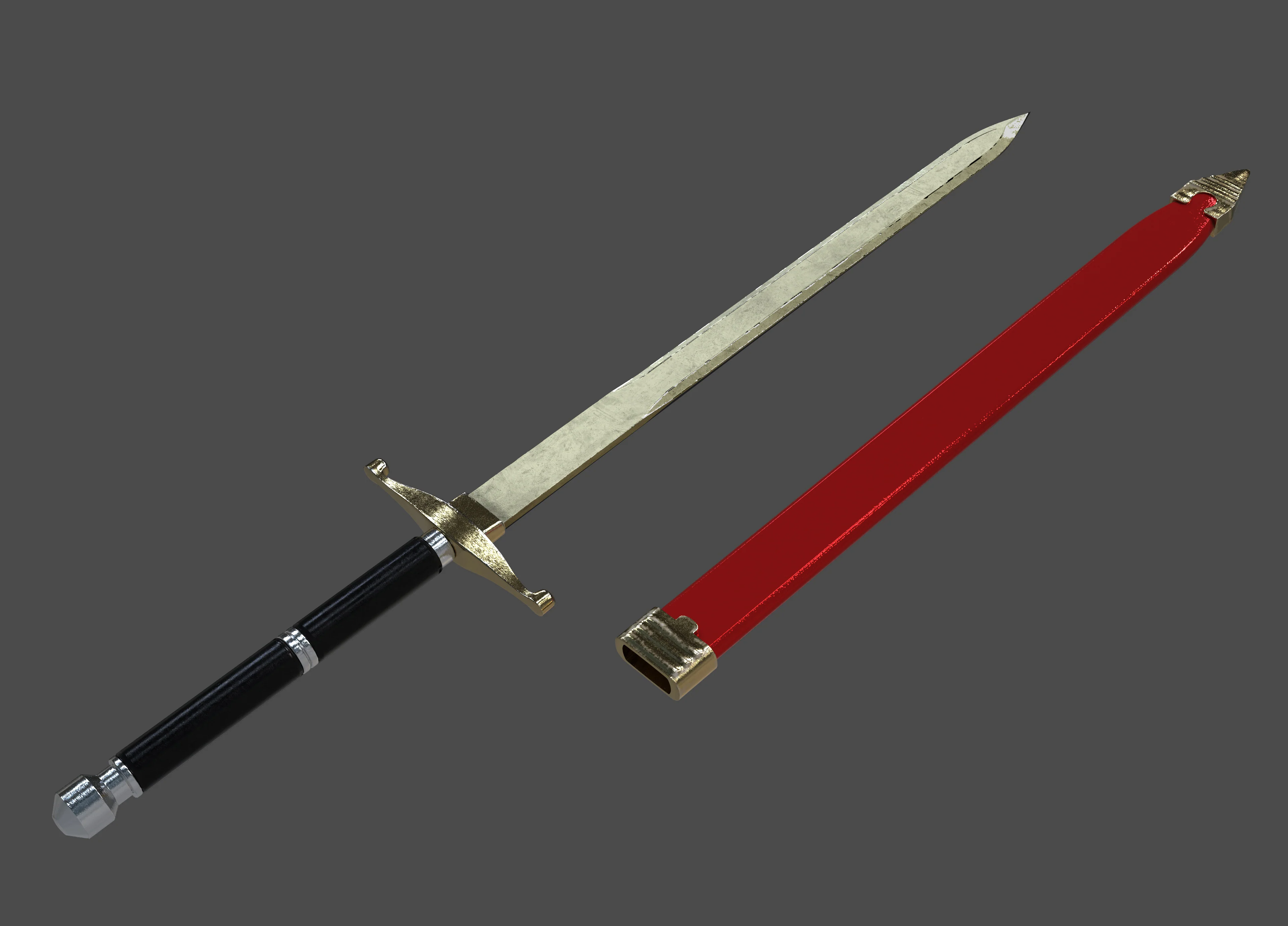 Trunks Sword DBZ STL