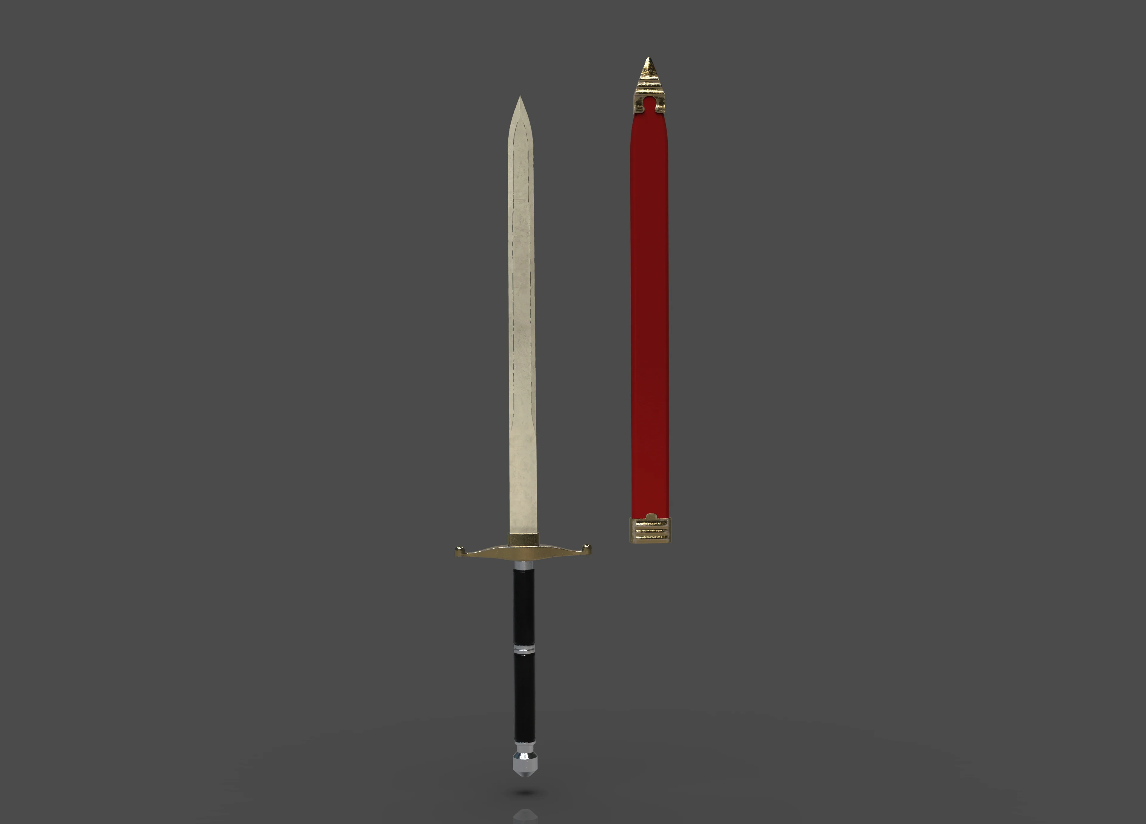 Trunks Sword DBZ STL - Image 4