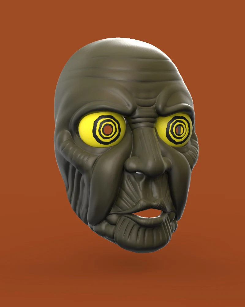 Turbo Granny Mask Dandadan - Image 3