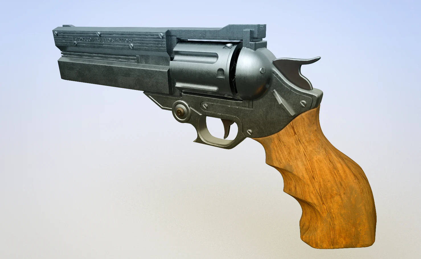 Vash Trigun Pistol- .45 Long Colt - Image 4