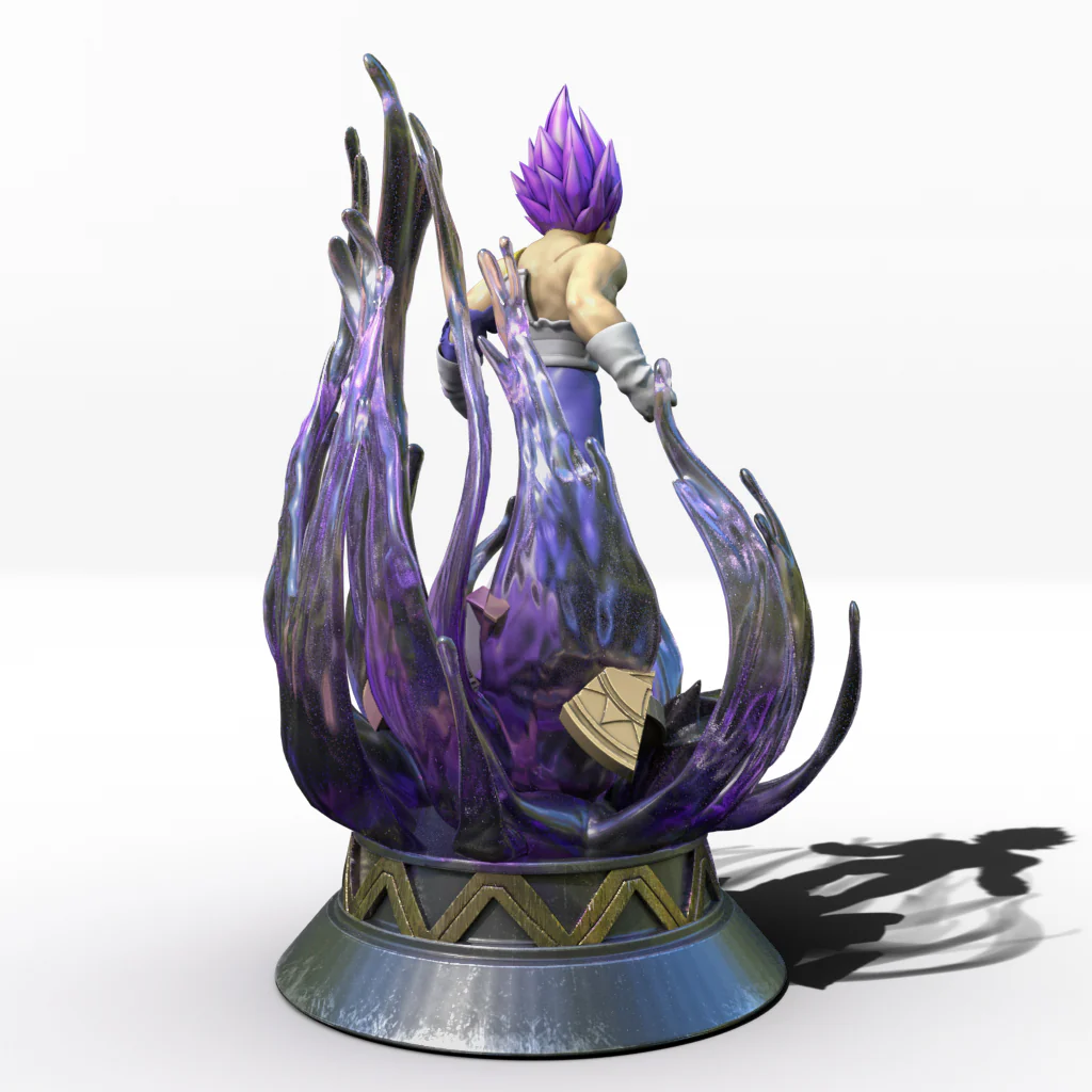Vegeta Statue STL - Image 3