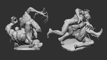 Venom Vs Carnage STL - Image 4