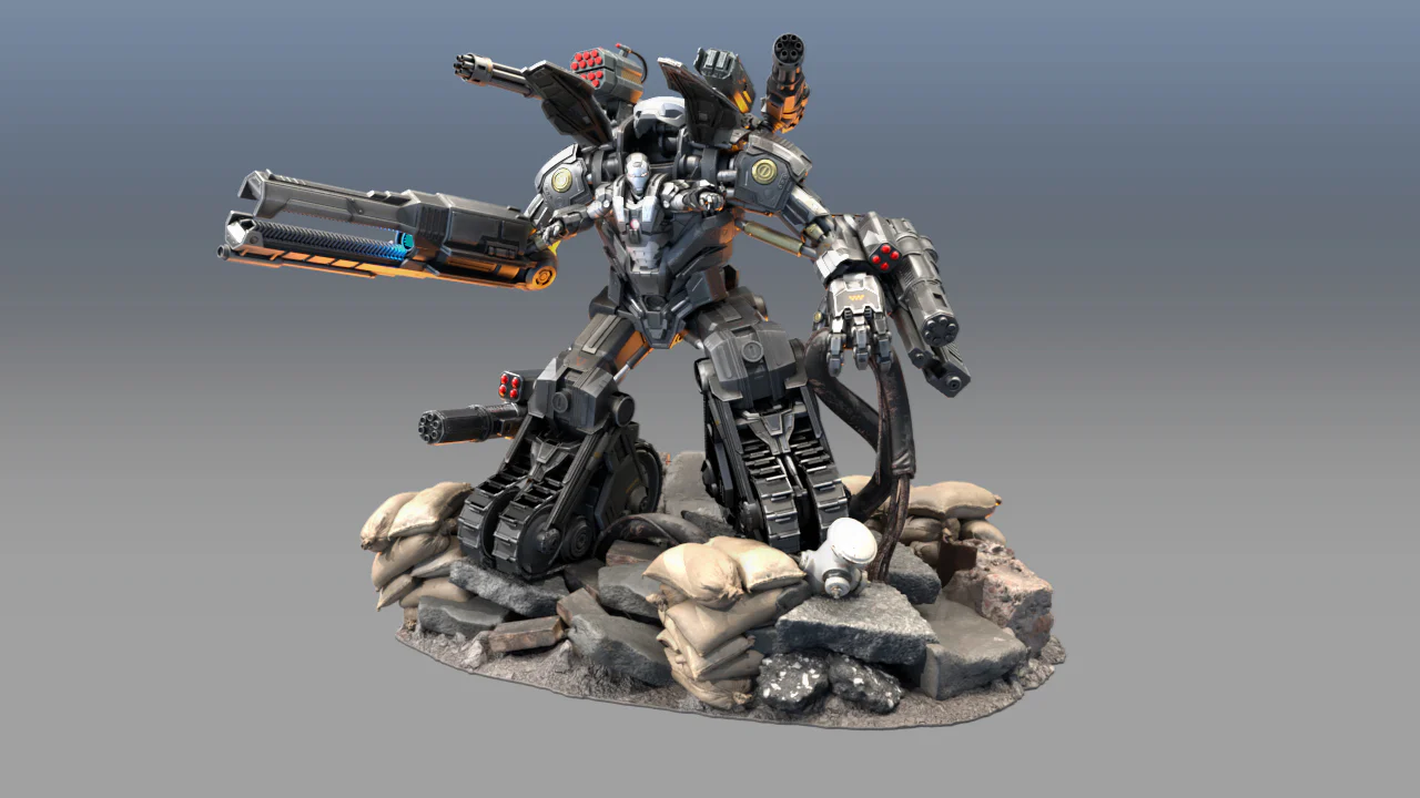 War Machine Tank STL