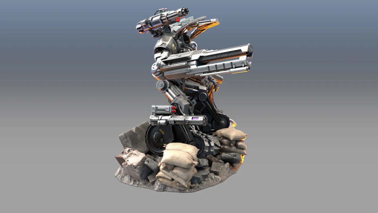 War Machine Tank STL - Image 5