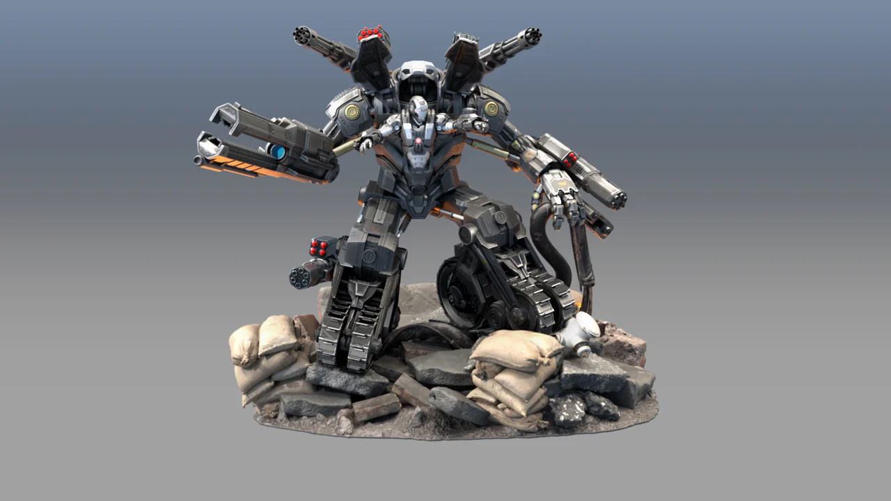 War Machine Tank STL - Image 6