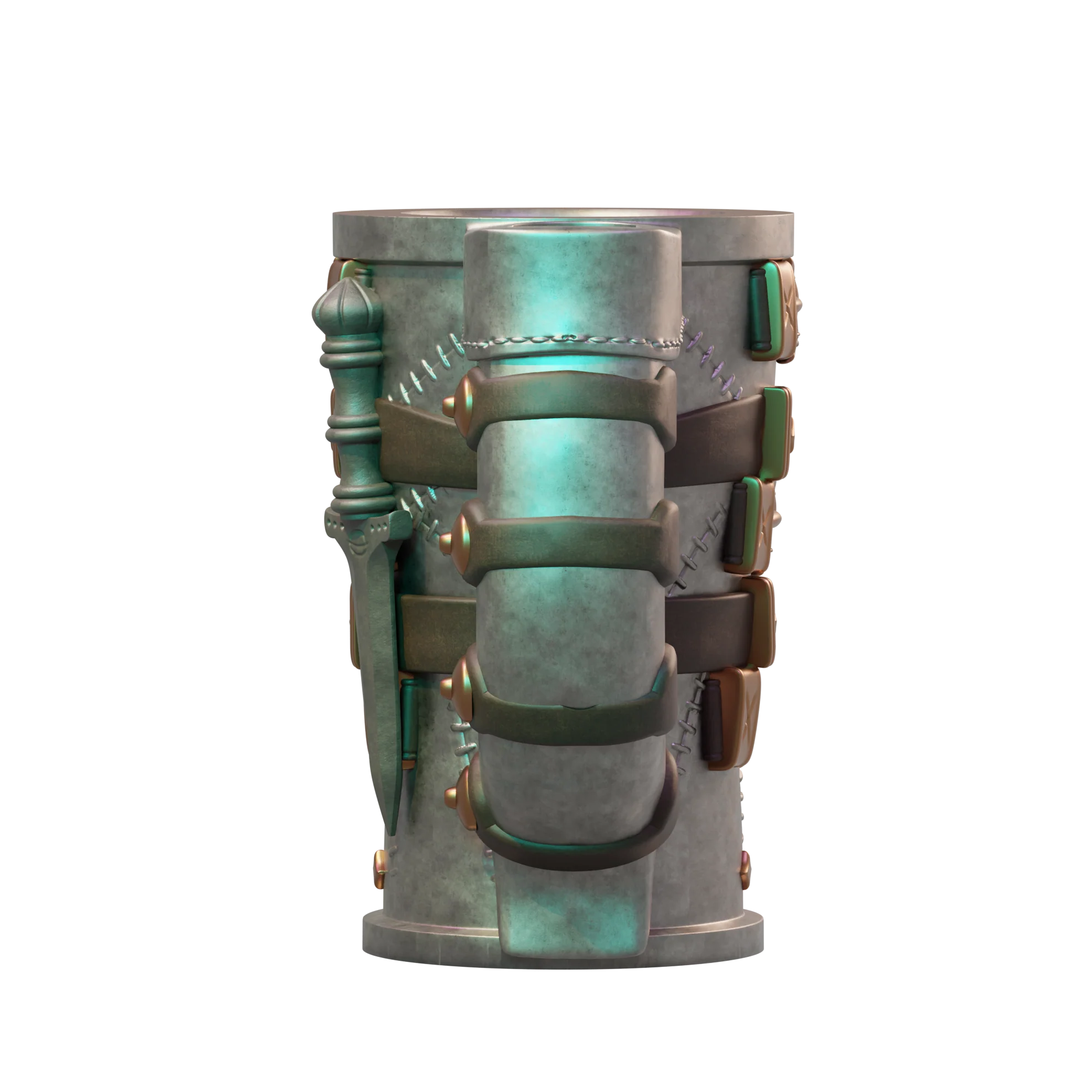 Warrior Dice Tower Mug - Image 3