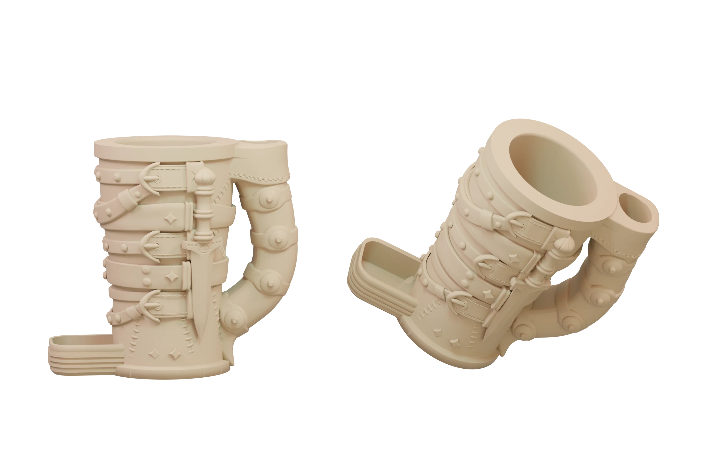 Warrior Dice Tower Mug - Image 7