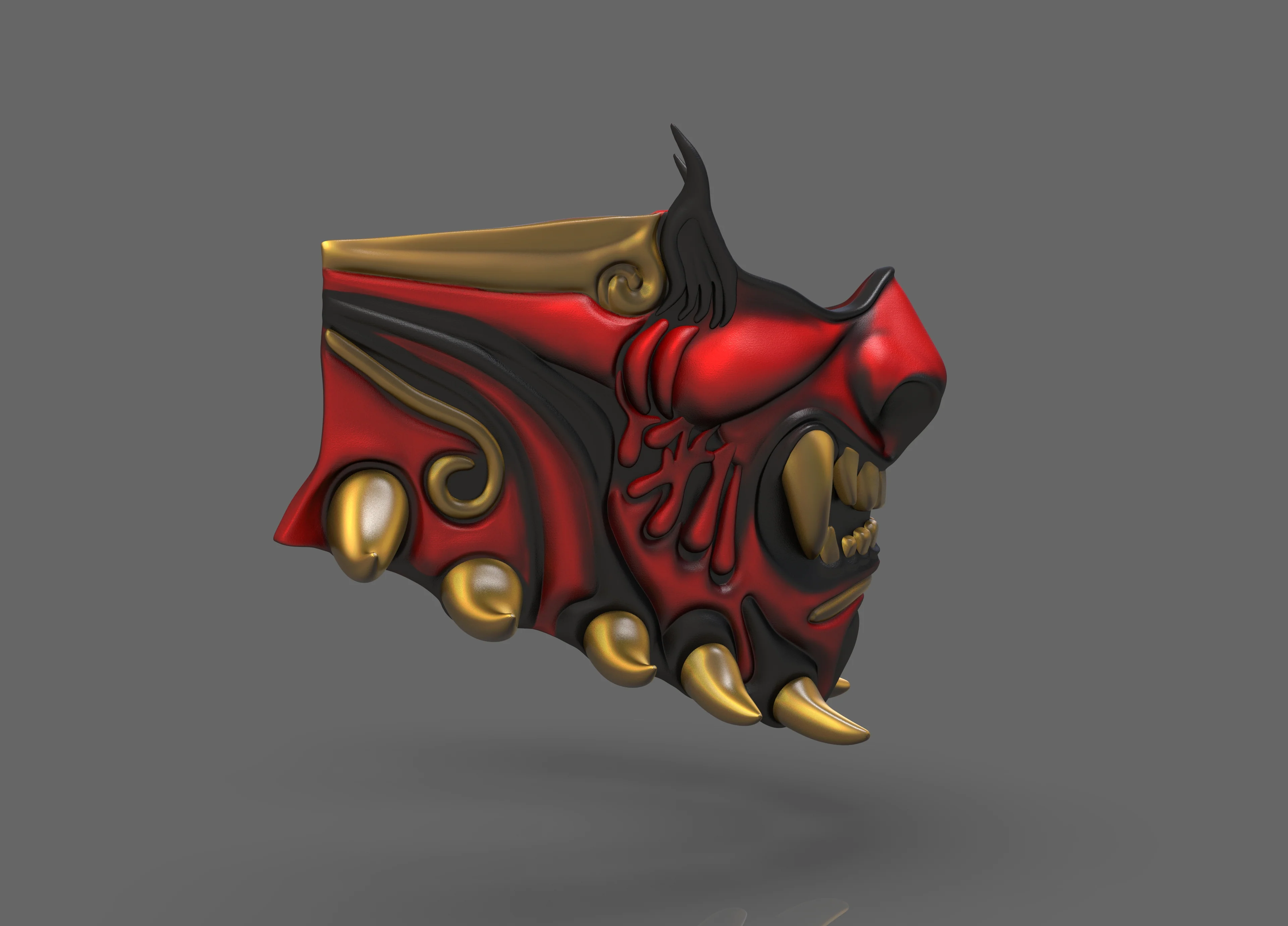 Wolverine Oni Mask - Image 3