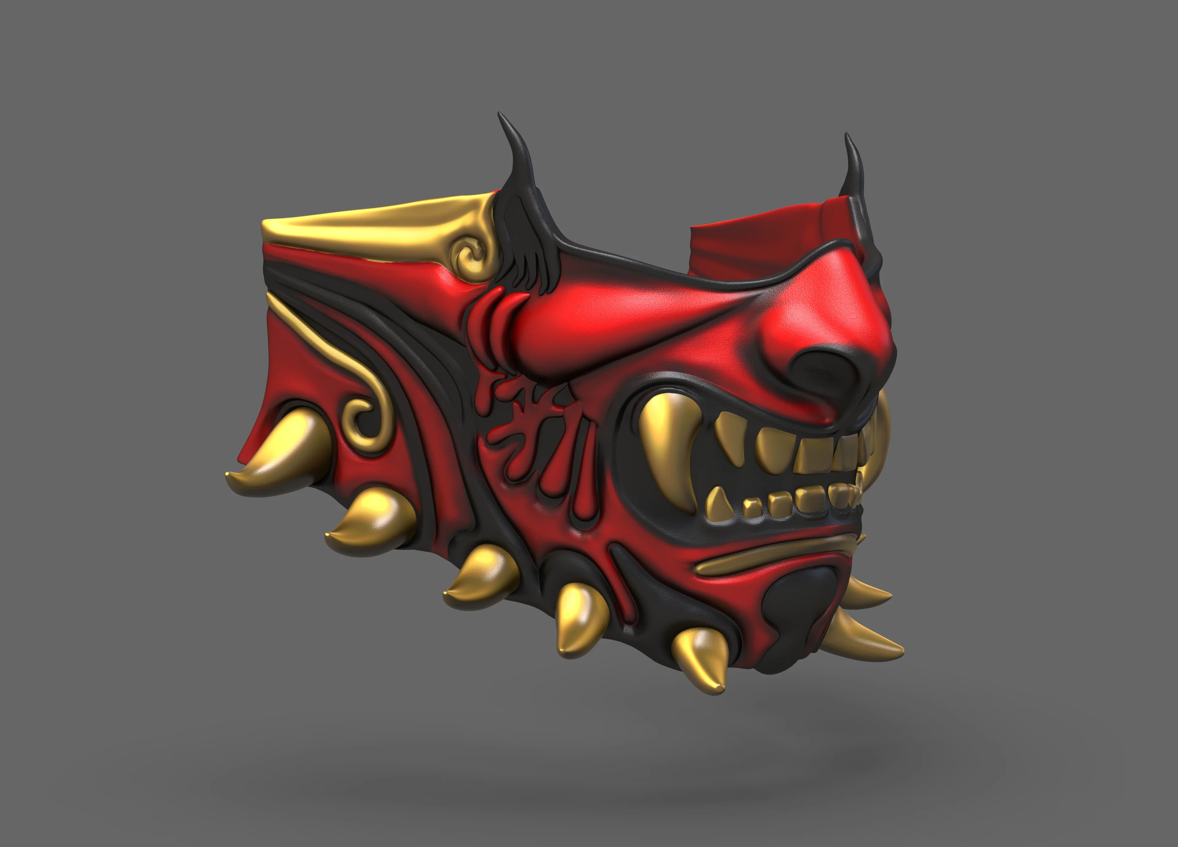Wolverine Oni Mask - Image 4