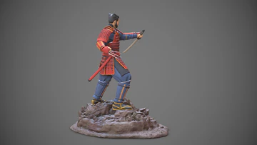 Wolverine Samurai Statue - Image 3
