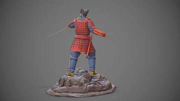 Wolverine Samurai Statue - Image 5