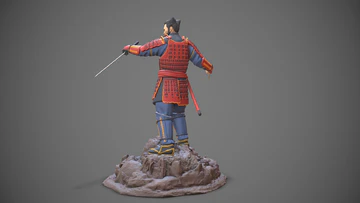 Wolverine Samurai Statue - Image 6