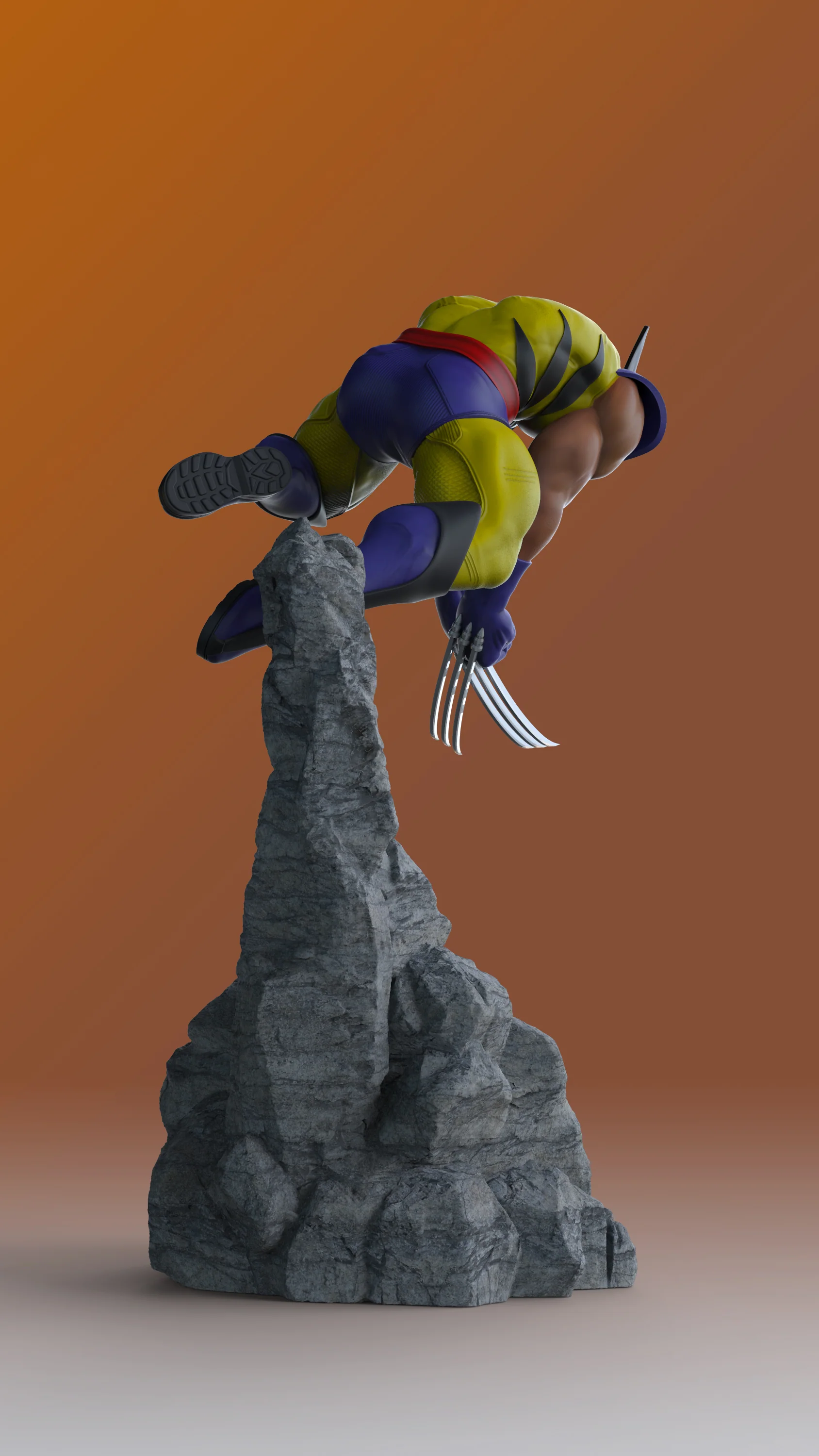 X-Men Diorama Wolverine - Image 12