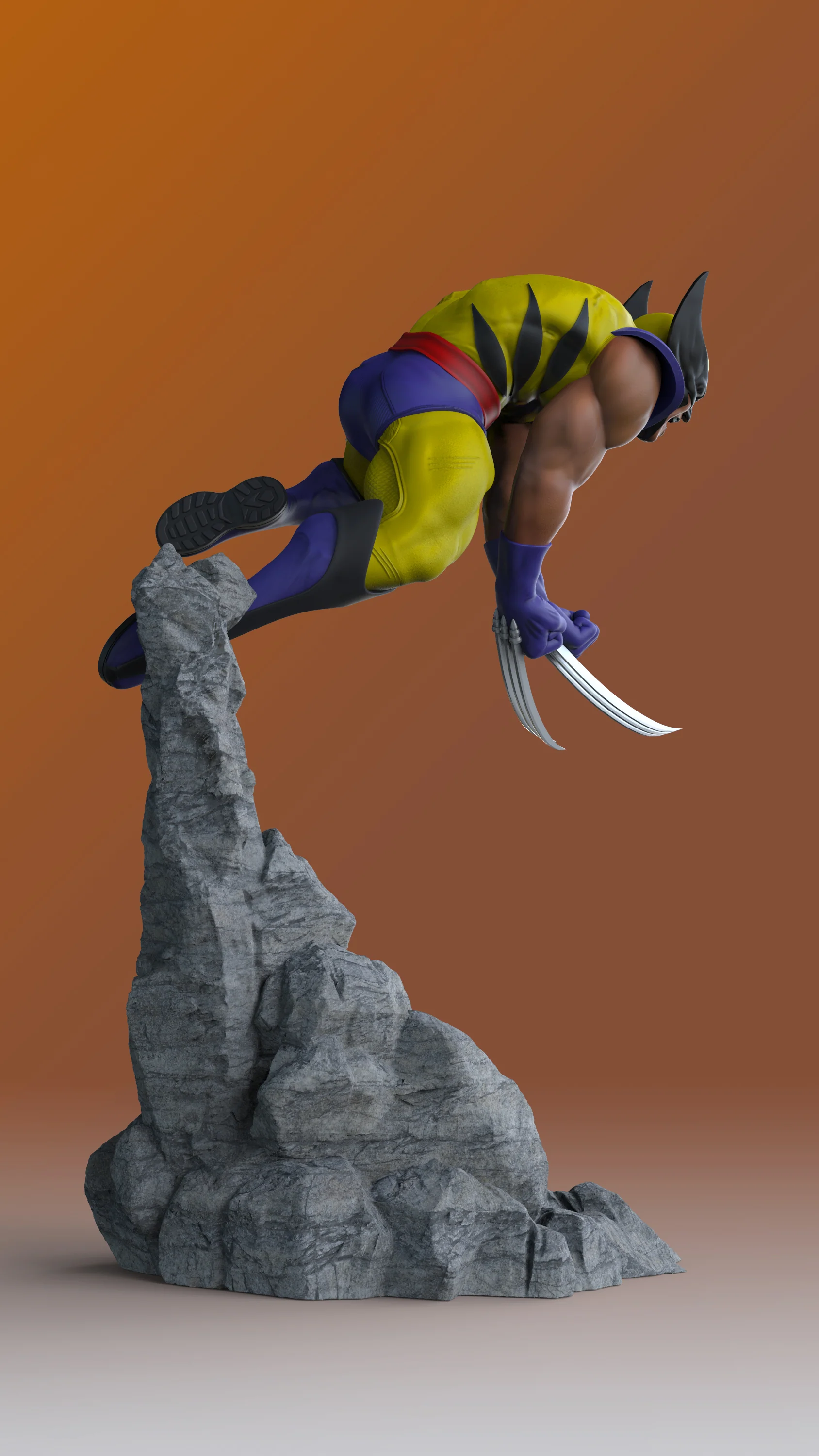 X-Men Diorama Wolverine - Image 2