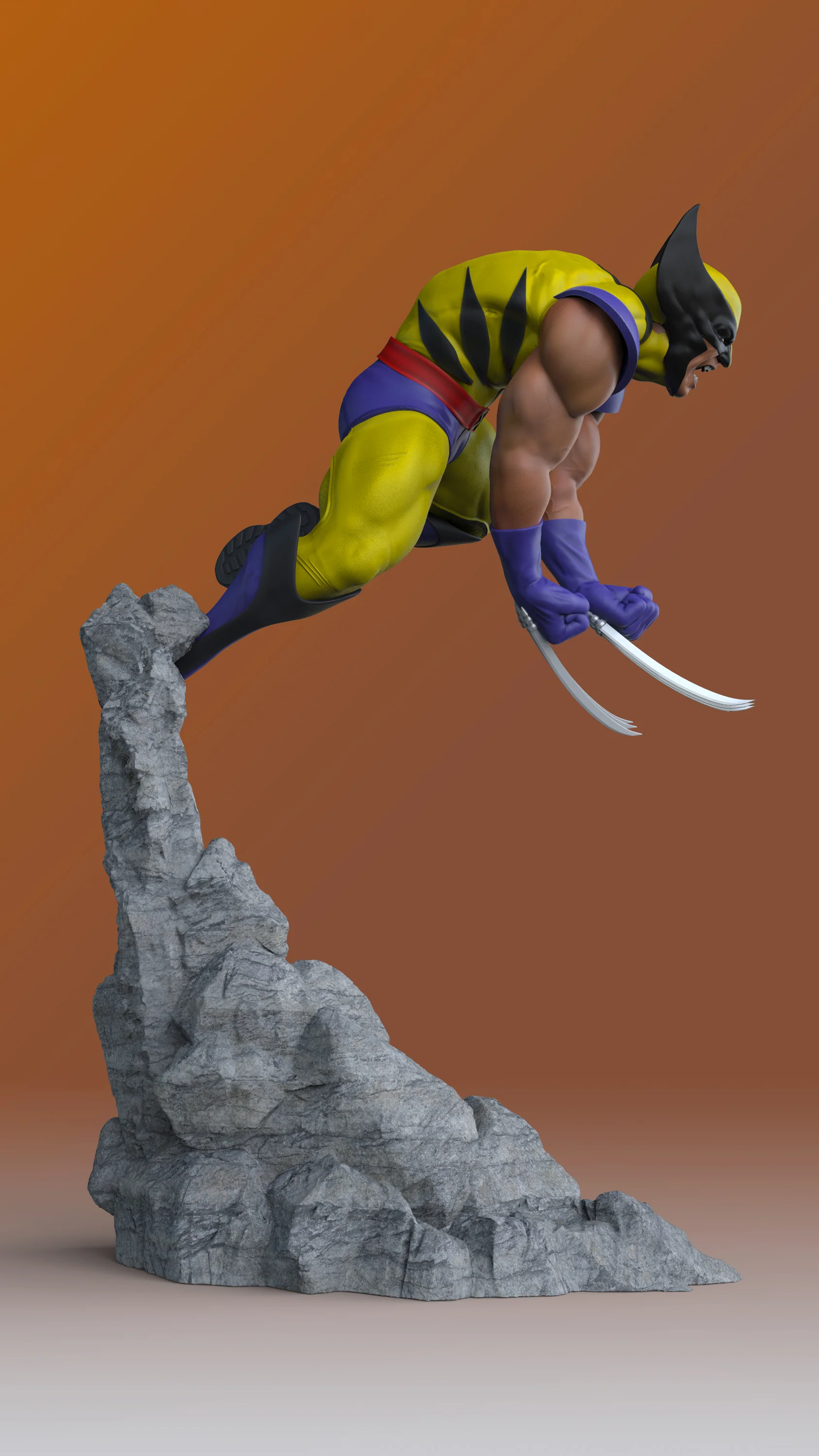 X-Men Diorama Wolverine - Image 3