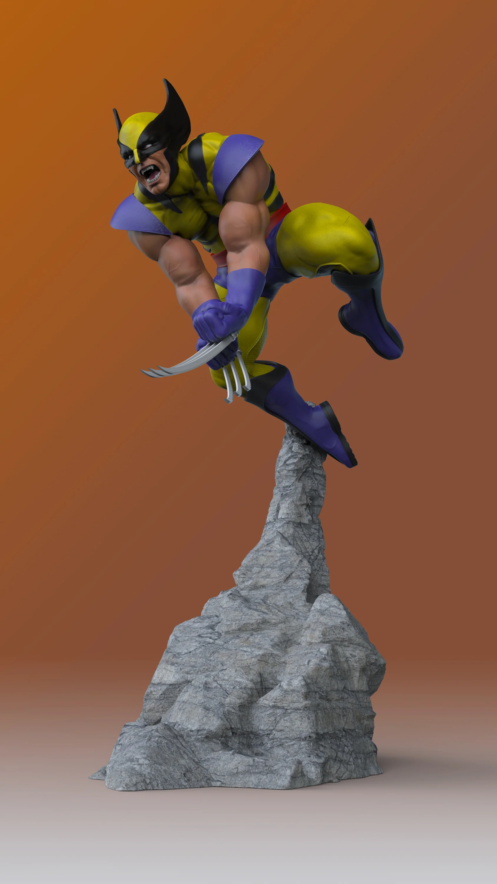X-Men Diorama Wolverine - Image 6
