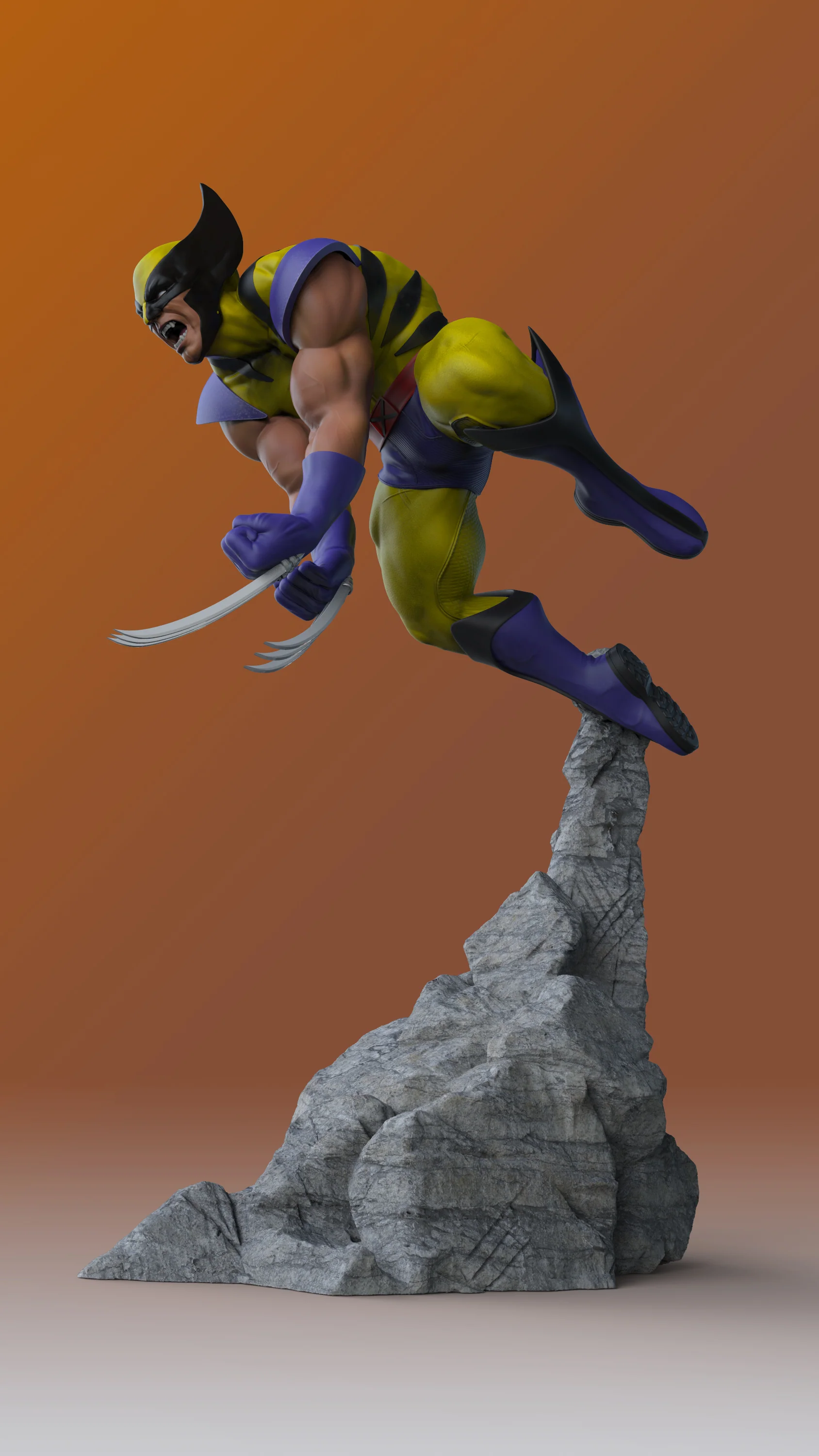 X-Men Diorama Wolverine - Image 7