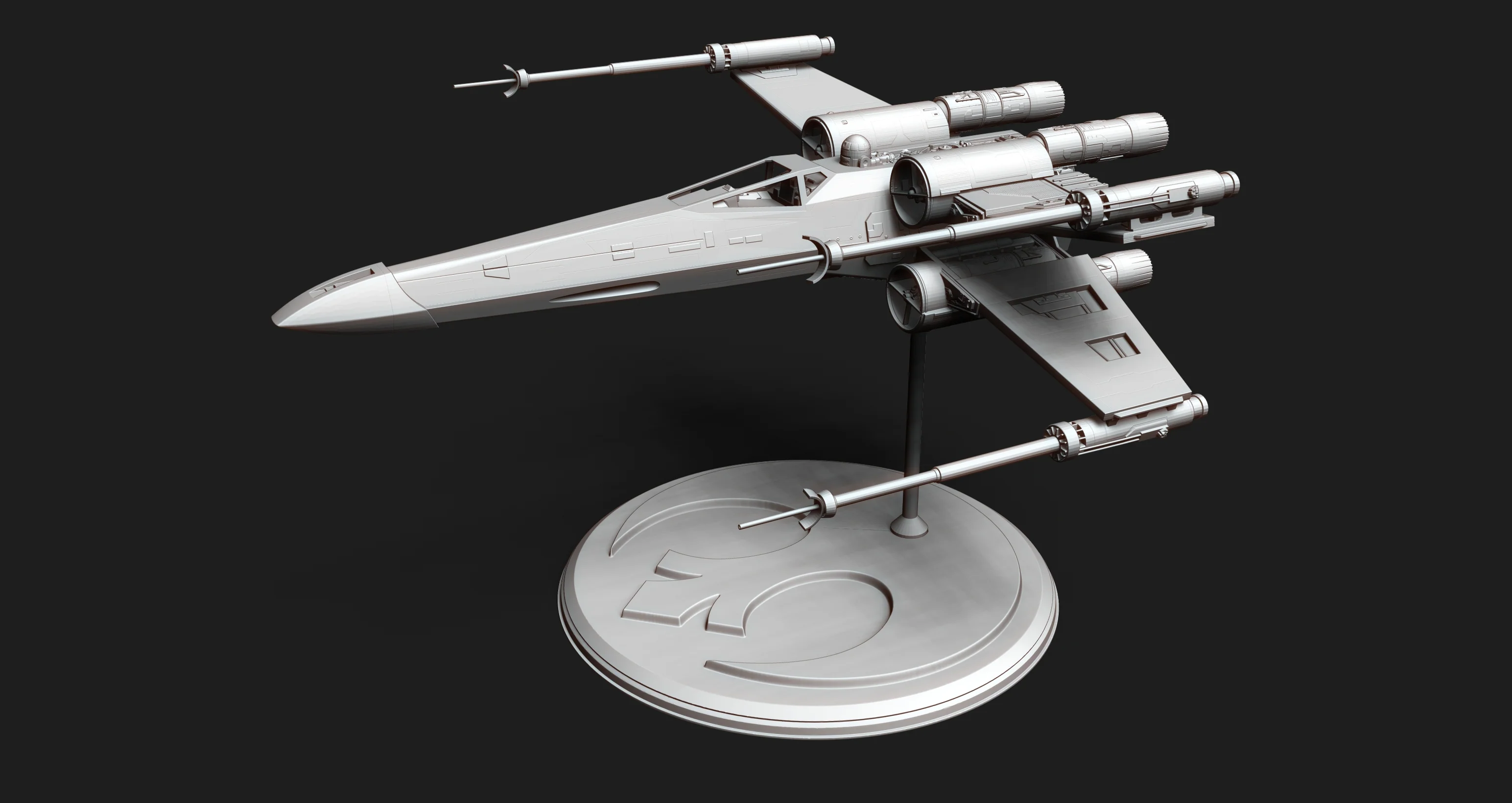 X-Wing Display STL - Image 2