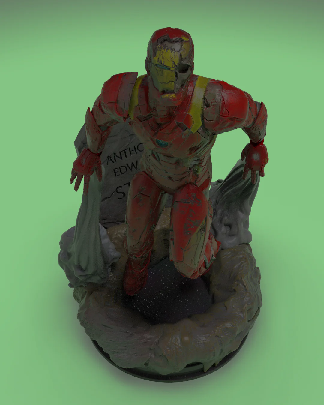 Zombie Iron Man stl - Image 7